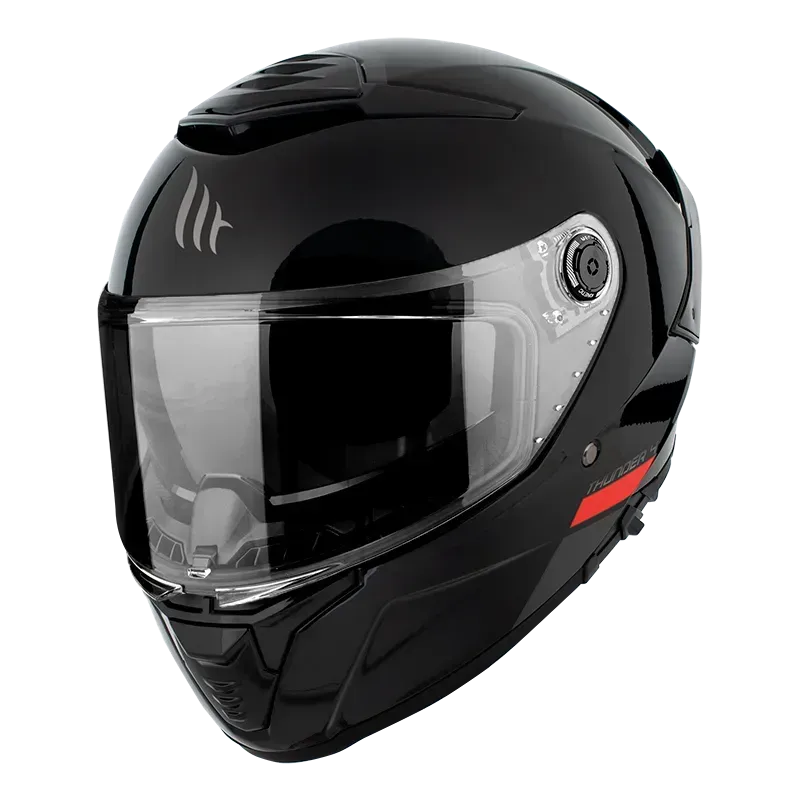 Мотошолом MT THUNDER 4 SV Solid Gloss Black XS