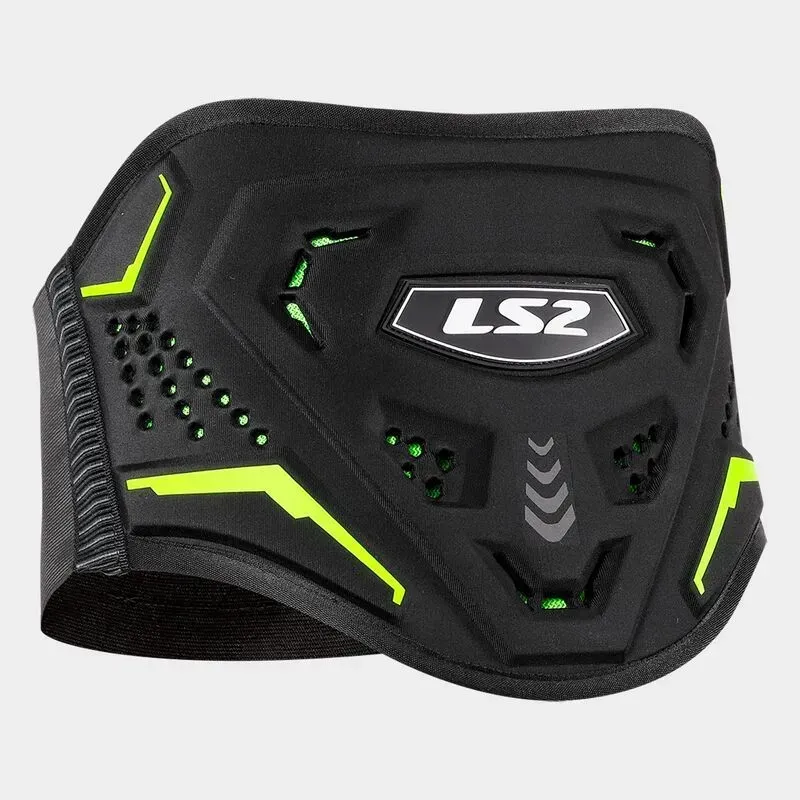 Захистний пояс LS2 Koku Kidney Belt Black Hi-Vis Yellow XXL