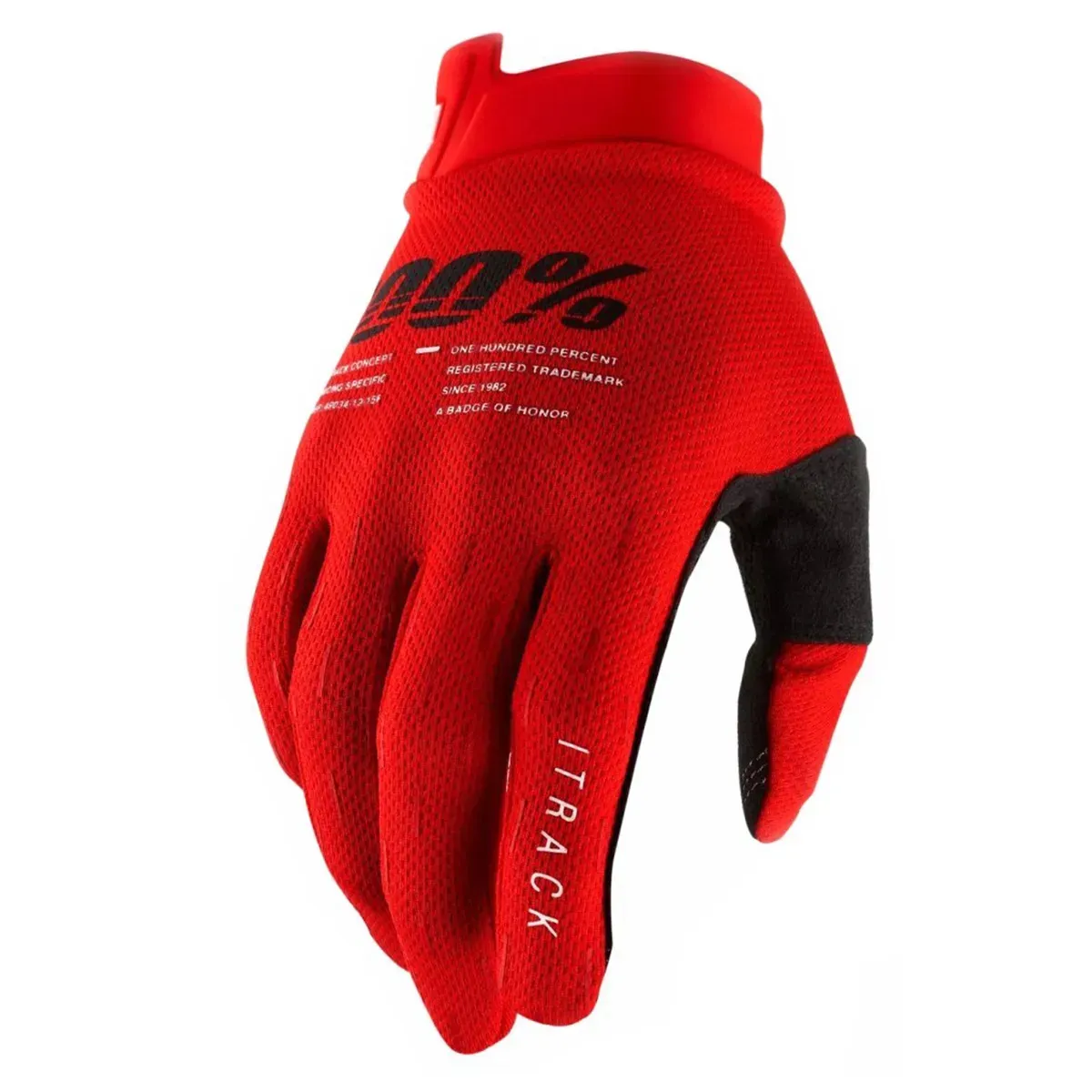 Моторукавички RIDE 100% iTRACK Glove Red M