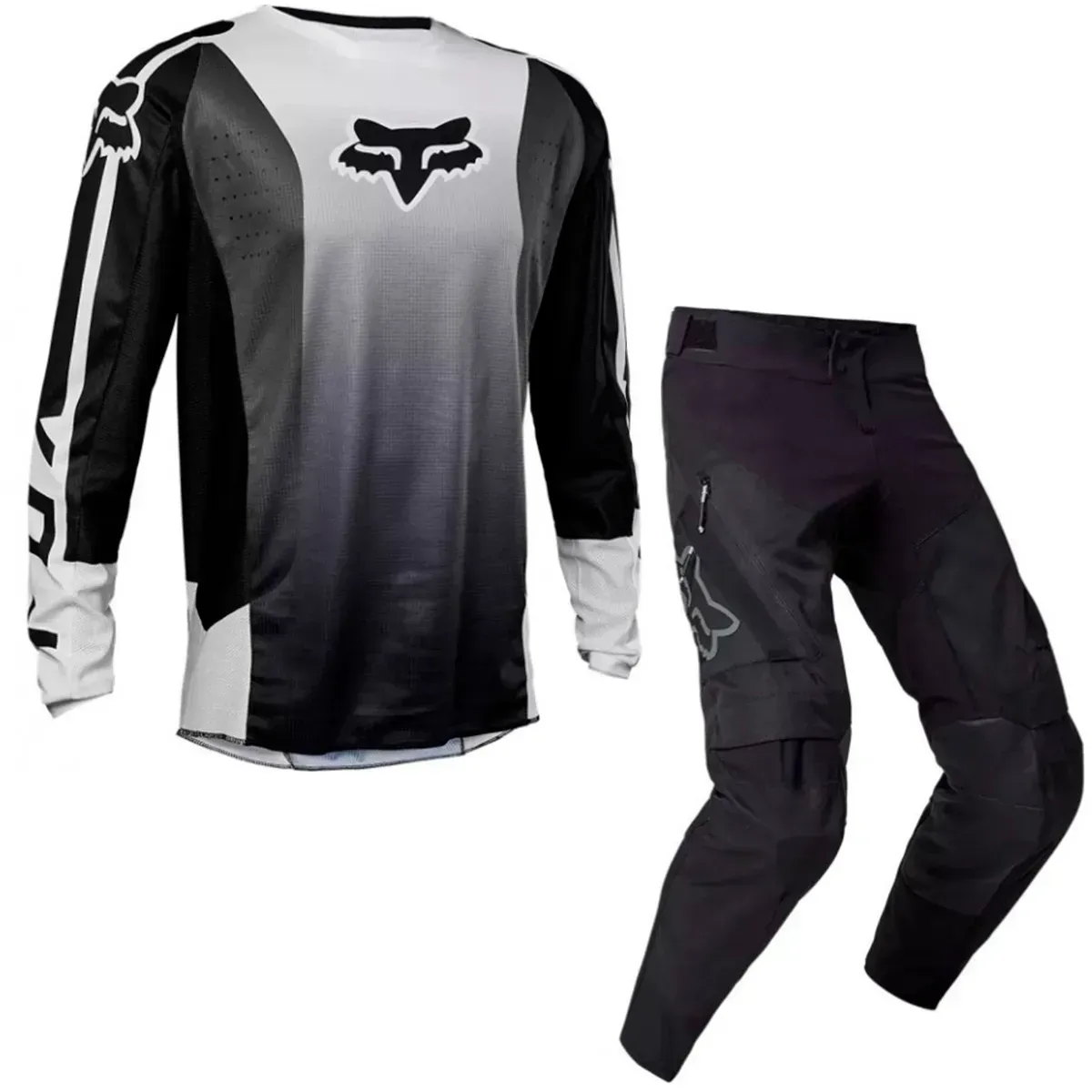 Джерсі штани FOX Ranger 180 Black White XXXL
