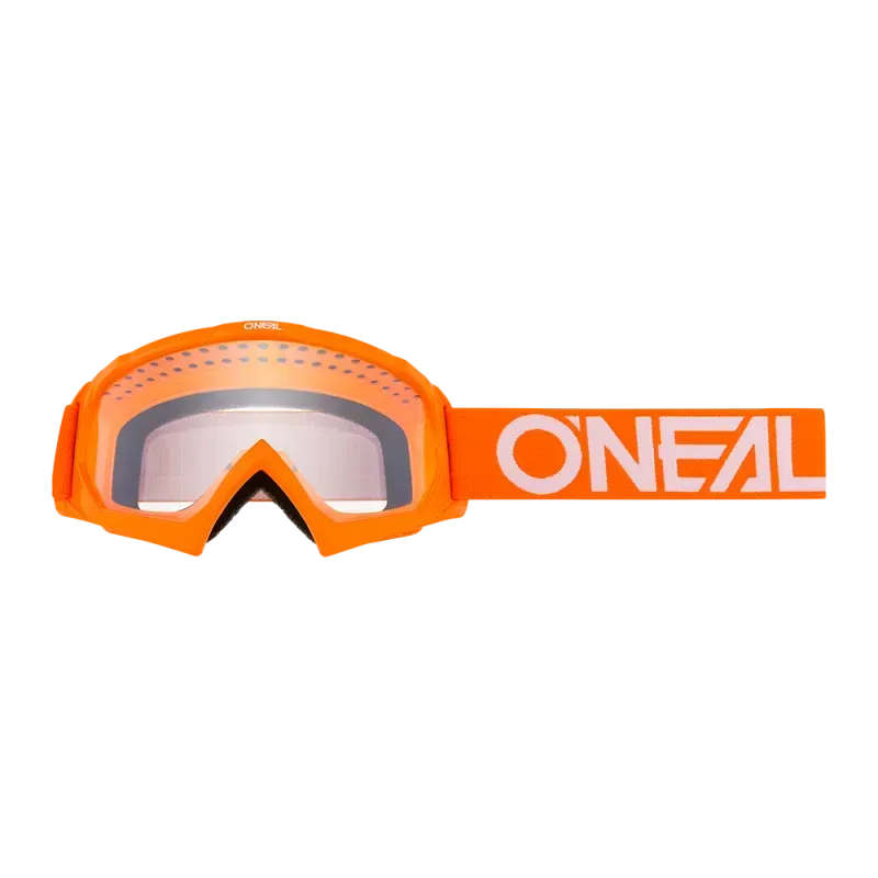 Маска кросова підліткова O`Neal B-10 Orange White Clear