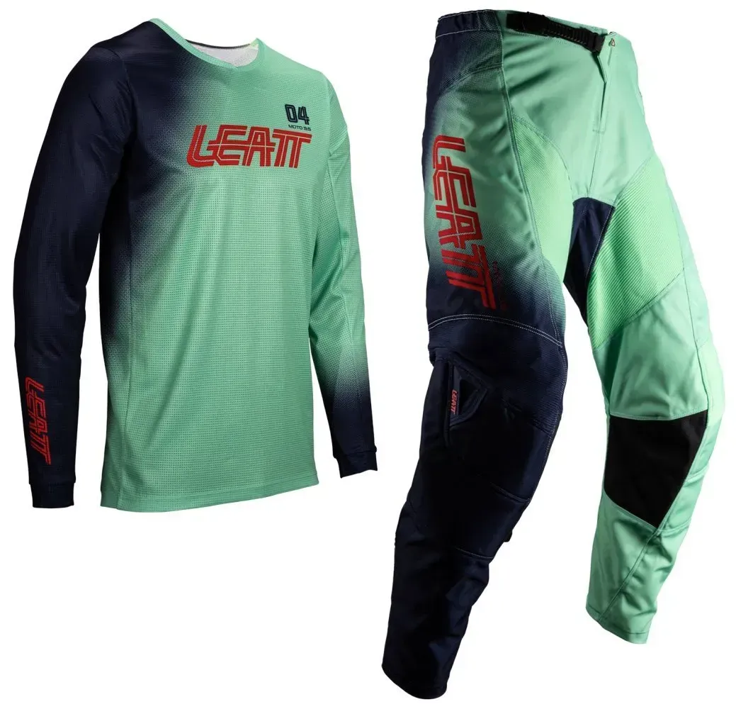 Джерсі та штани LEATT Ride Kit 3.5 Matcha, 32/M