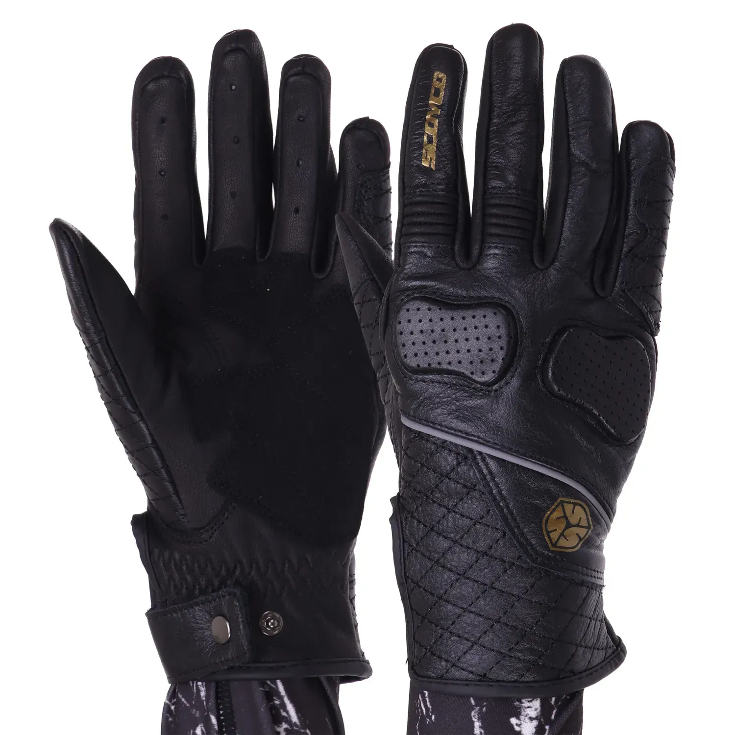 Моторукавички Scoyco MC85 Retro Black M