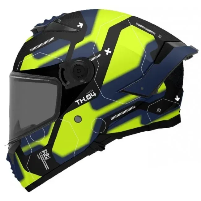 Мотошолом MT THUNDER 4 SV LUMEX B27 Matt S
