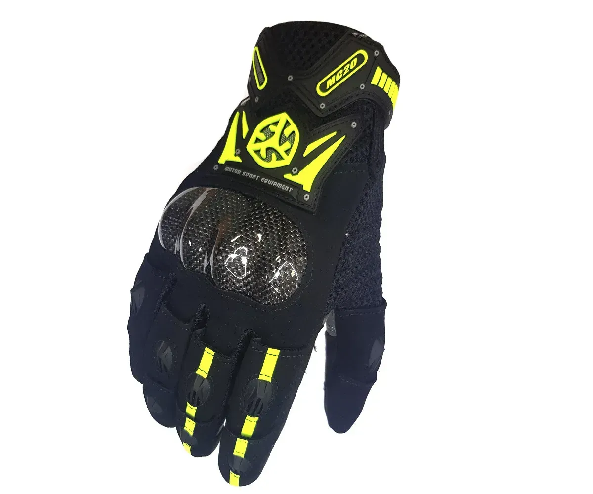 Моторукавички Scoyco MC20 Yellow L