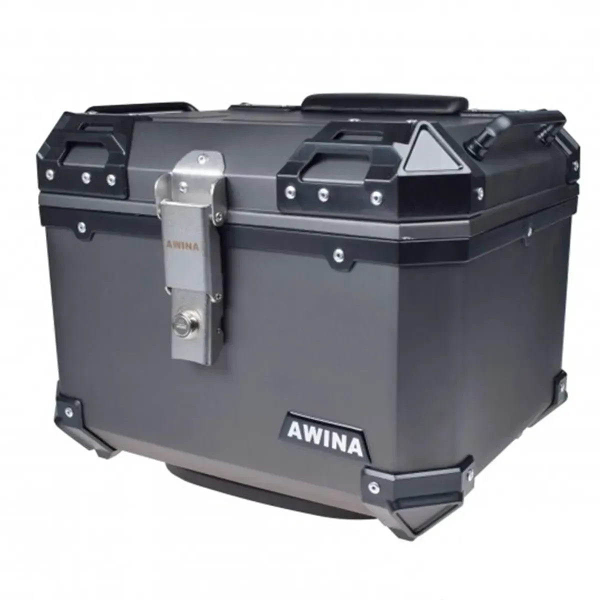 Кофр AWINA 45L 43.5x38x34см пластик титан AW9037T