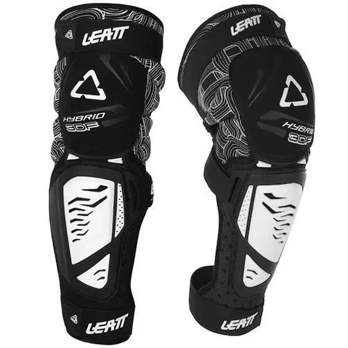 Мотонаколінники Leatt 3DF Hubrid Long White