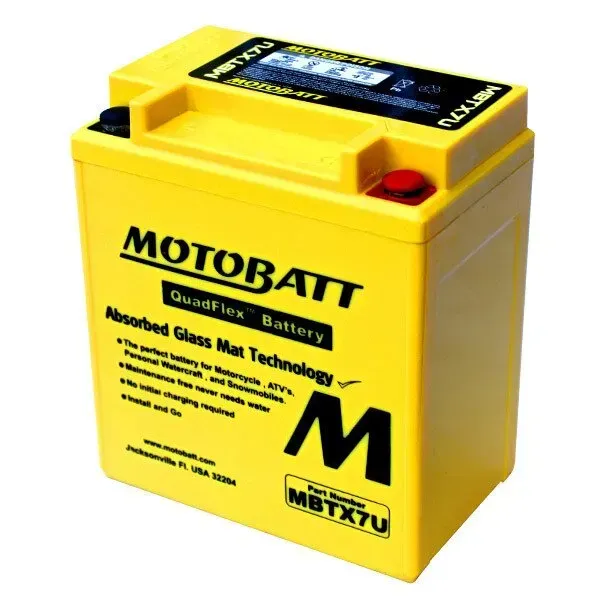 АКБ MotoBatt MBTX7U (YTX7LBS)