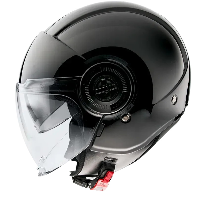 Мотошолом MT VIALE SV S Solid Gloss Black XS