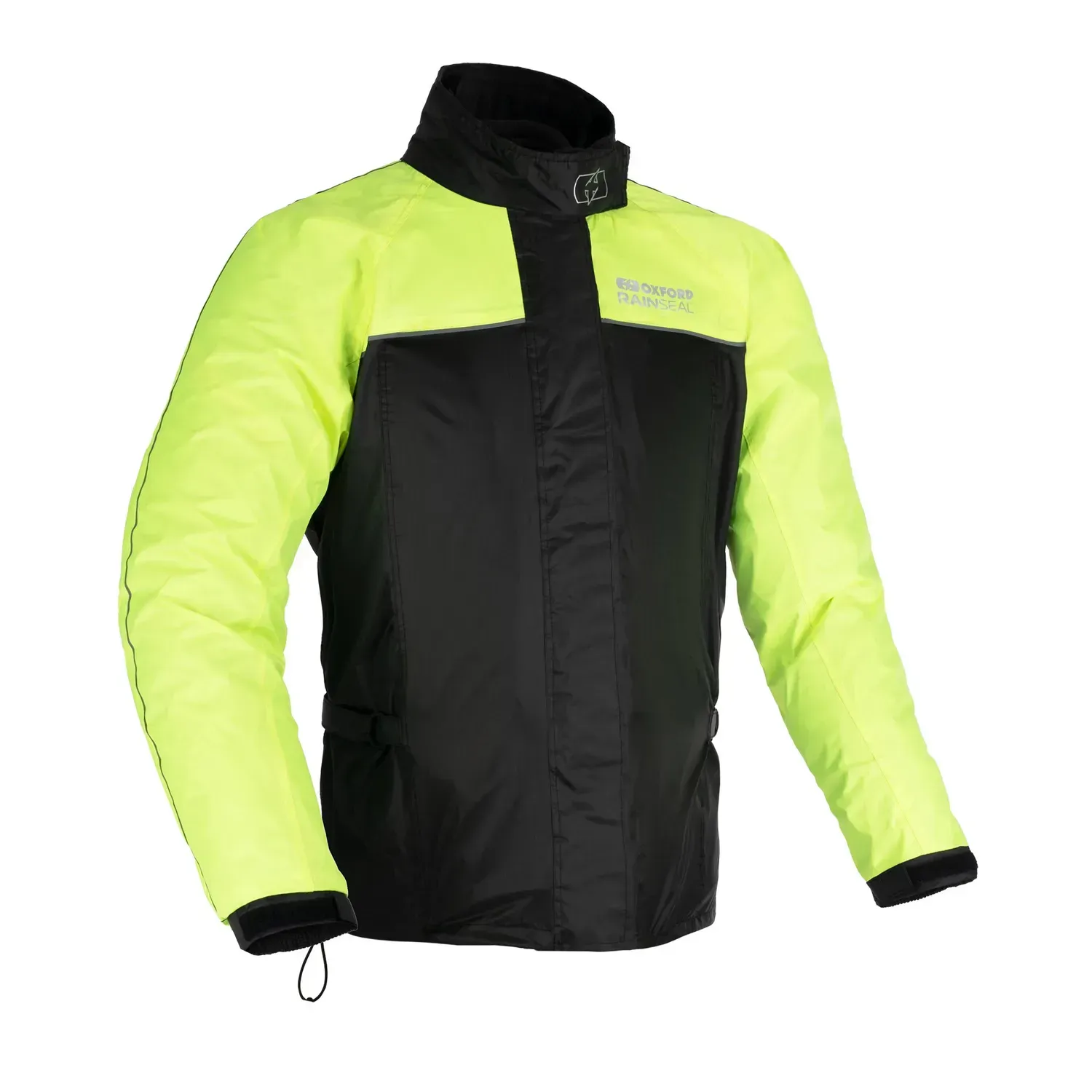 Мотодощовик куртка Oxford Rainseal Over Jacket Black Fluo S