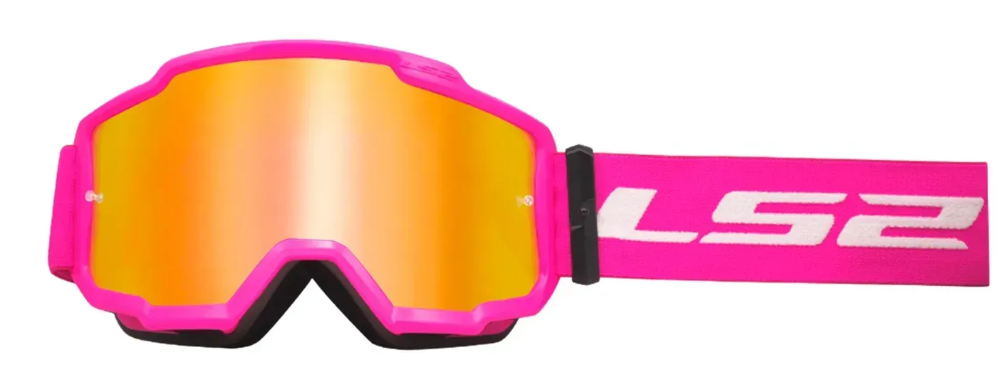 Маска кросова LS2 CHARGER Pink Iridium Visor