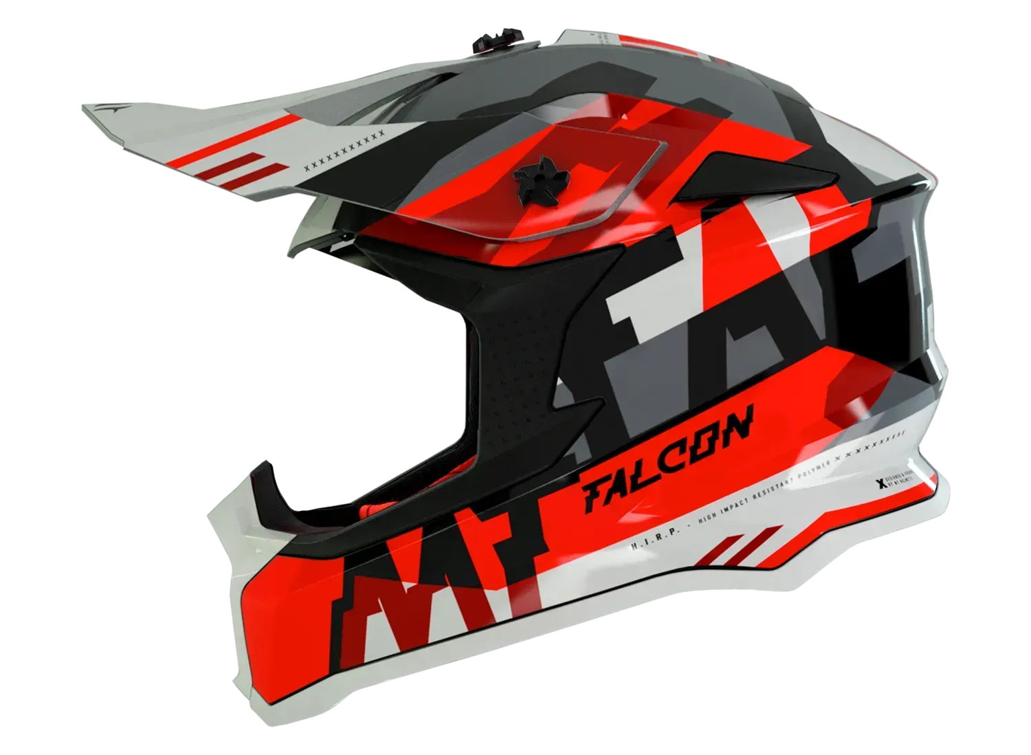 Мотошолом MT FALCON ARYA A5 Gloss Red XS