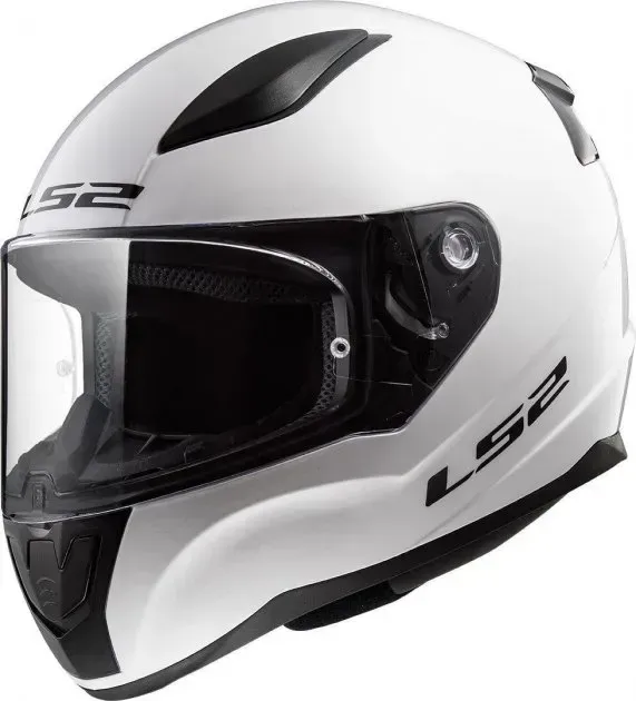 Мотошолом LS2 FF353 Rapid 2 Solid Gloss White ECE2206 XS