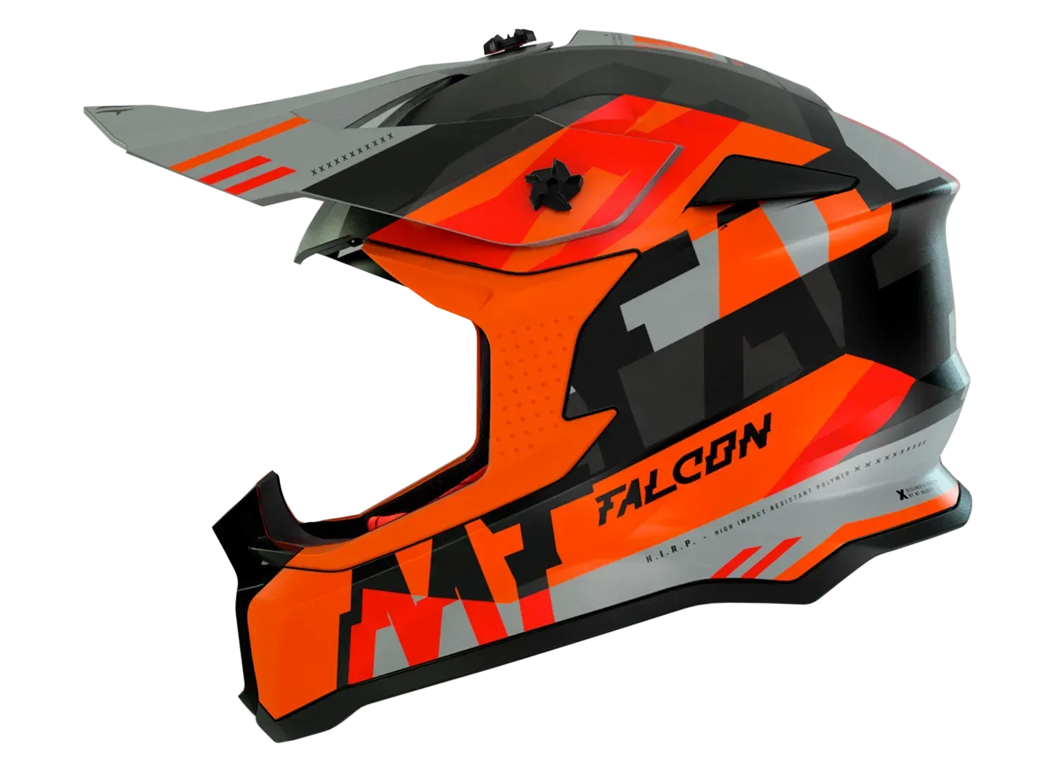 Мотошолом MT FALCON ARYA A4 Matt Orange XS