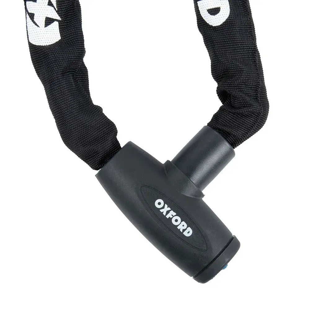 Трос протиугінний Oxford GP Chain 8 8mm Round General Purpose Chain lock 2.0m