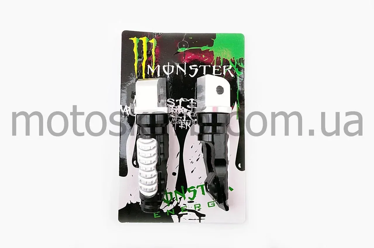 Підніжки пасажира Monster Black