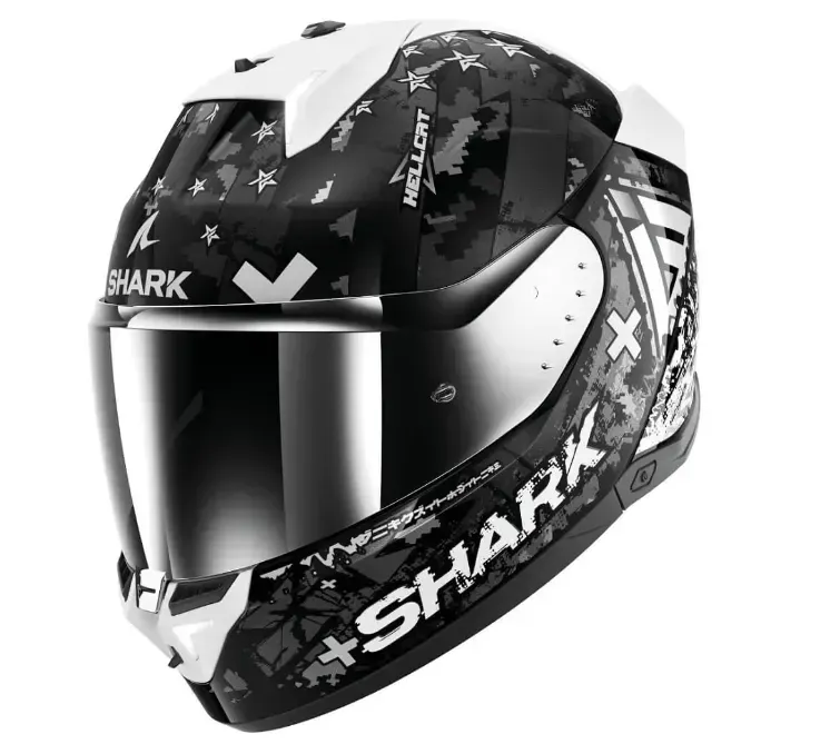 Мотошолом SHARK SKWAL i3 HELLCAT White M