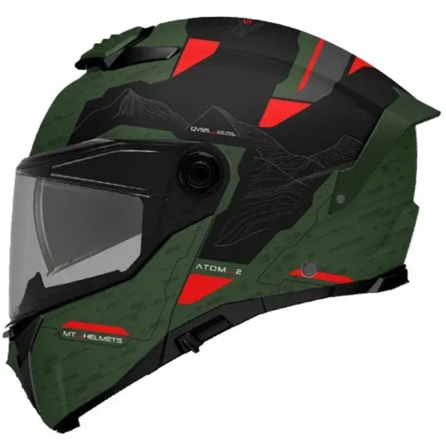 Мотошолом MT ATOM 2 SV HIGHLANDS C6 Matt XXL +Pinlock