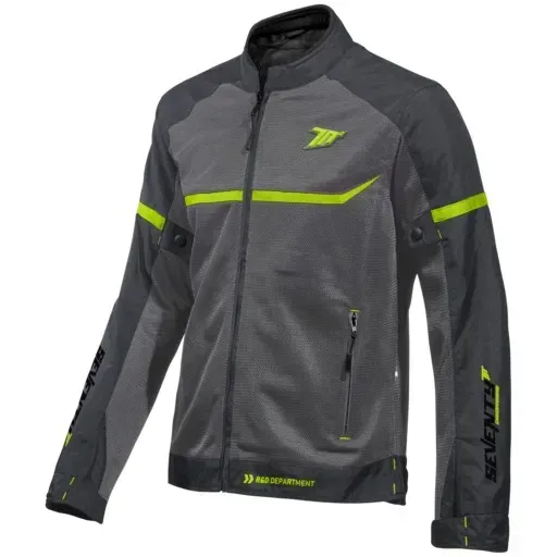 Мотокуртка Seventy JR30.1 MOJAVE Grey Yellow XXXL