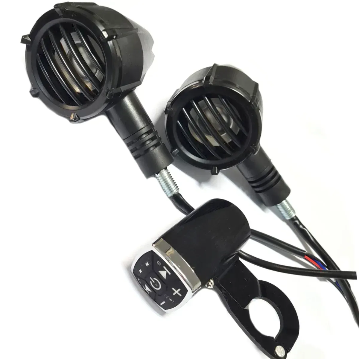 Мотоакустика з Bluethooth 2x20W, поворотами, габаритом, сигналом