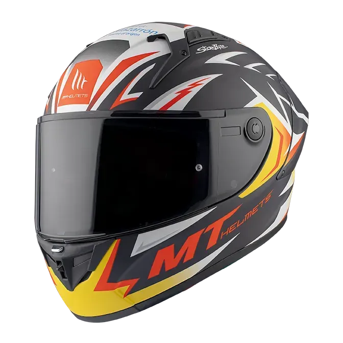 Мотошолом MT KRE+ Carbon Acosta A37 Matt Blue M