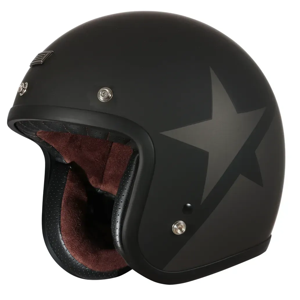 Мотошолом Origine Primo Star Titanium - Black Matt