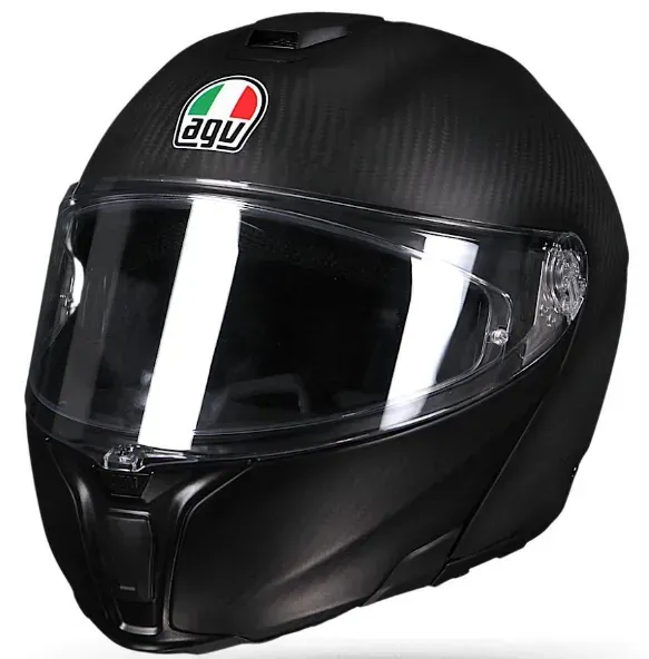 Мотошолом AGV Sportmodular Matt Carbon S