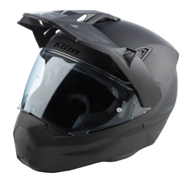 Мотошолом KLIM X1 Alpha ECE/DOT LG Gloss Metallic Asphalt - Monument