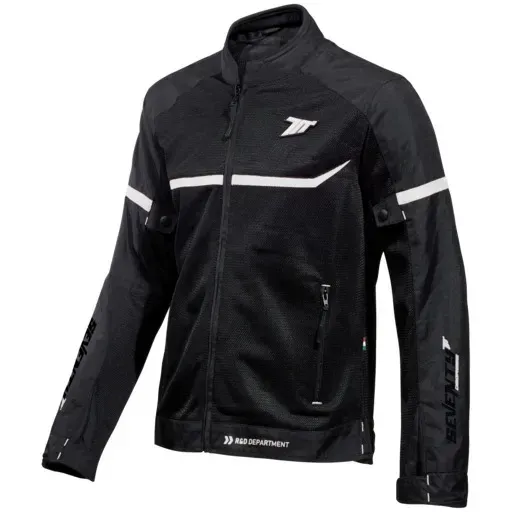 Мотокуртка Seventy JR30.1 MOJAVE Black White M