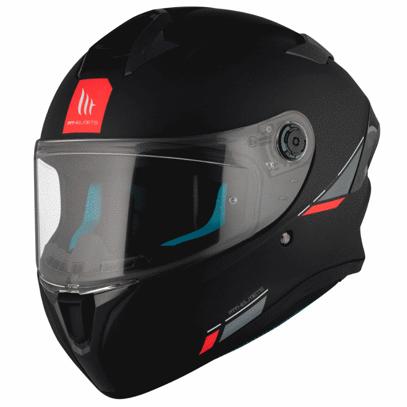 Мотошолом MT Targo S Solid A1 Matt Black ECE2206 XXS