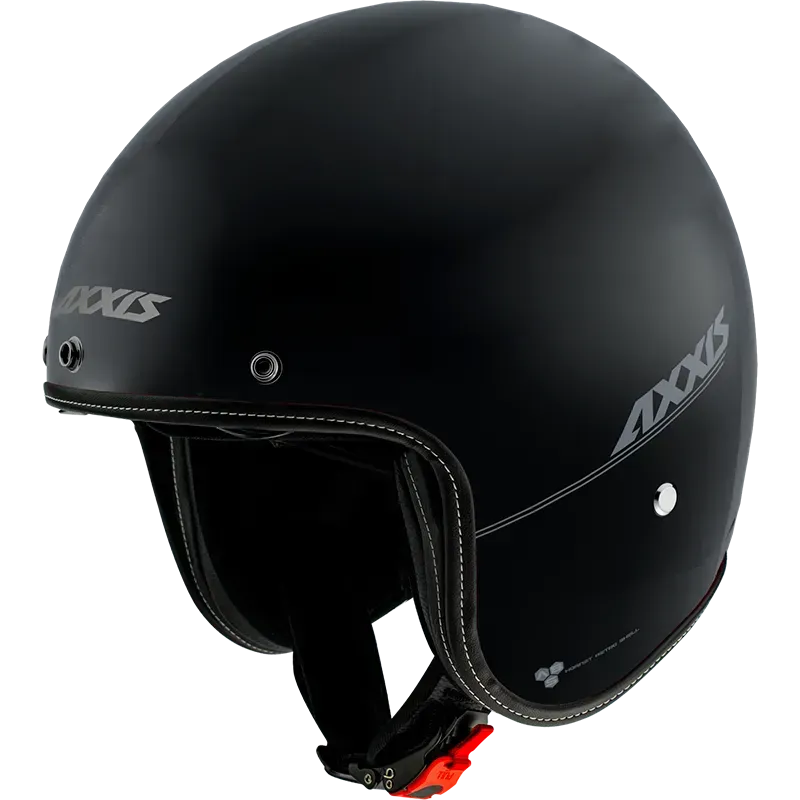 Мотошолом AXXIS HORNET SV S Solid Matt Black XS