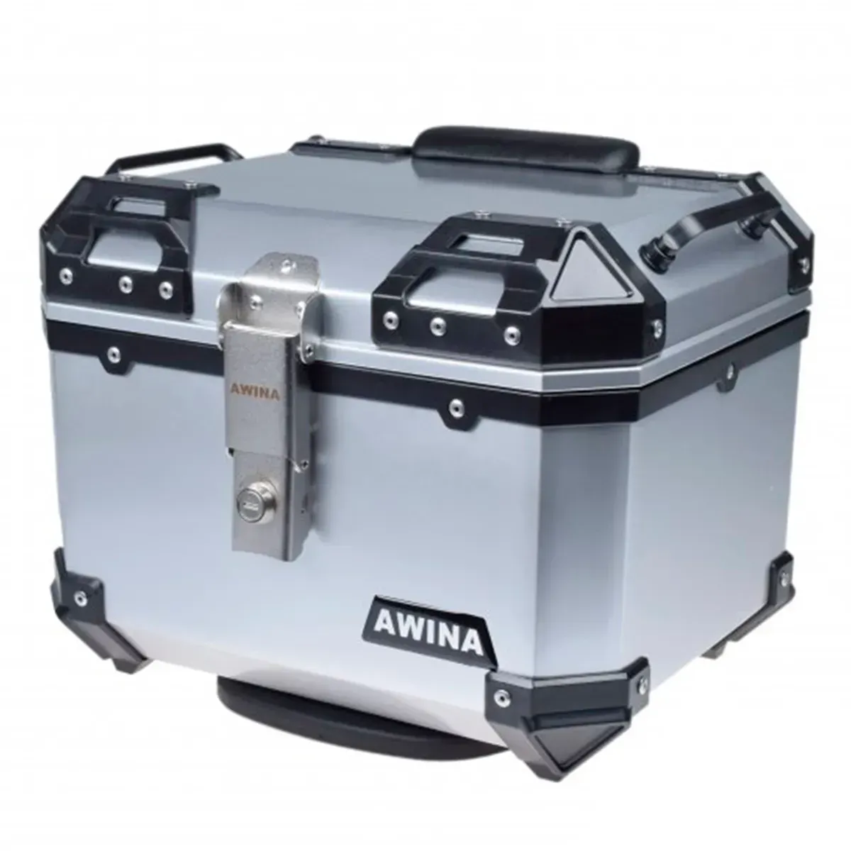 Кофр AWINA 35L 40x36x32.5см пластик серебро AW9036S