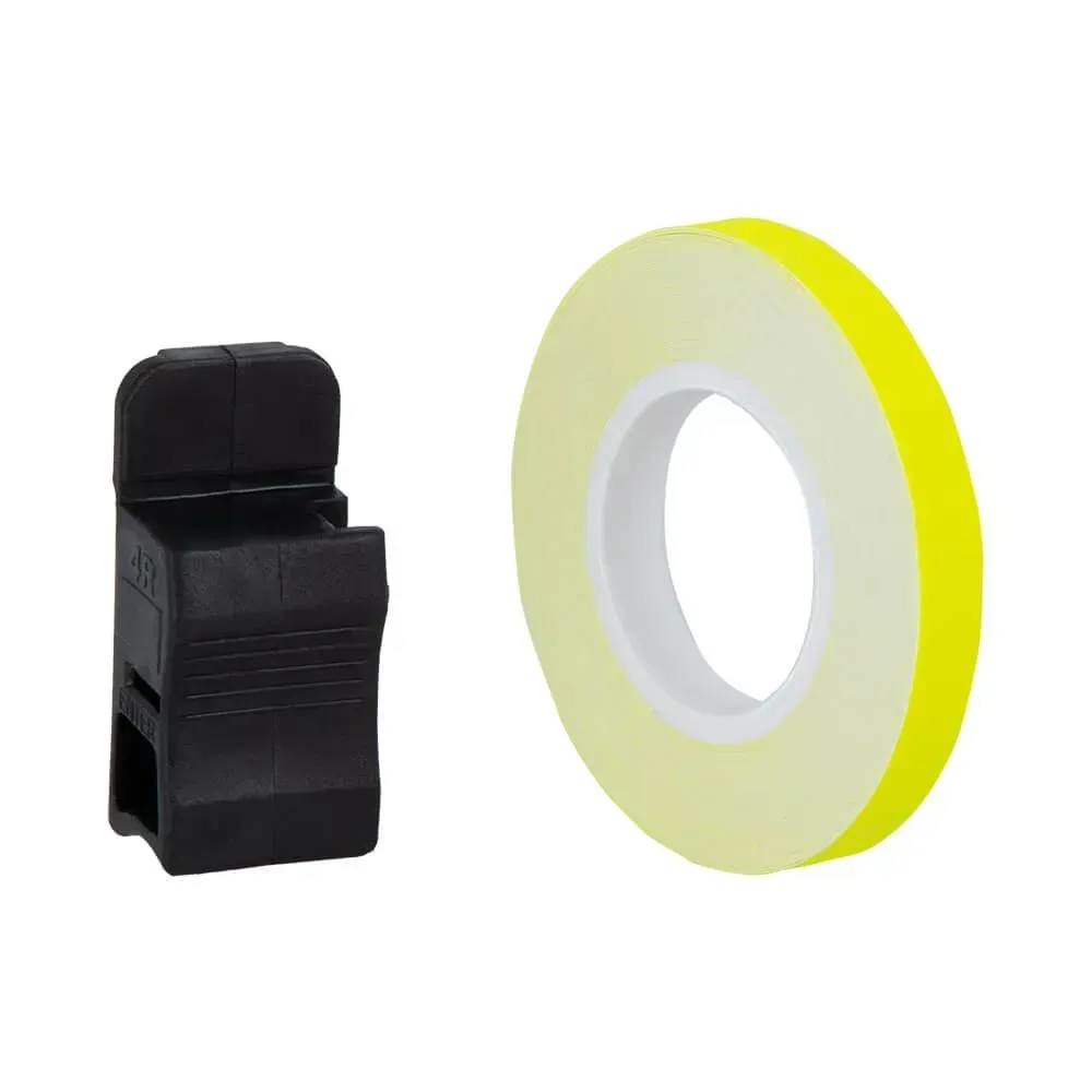 Наклейка на обід колеса Oxford Wheel Stripes Fluo Yellow + Appl