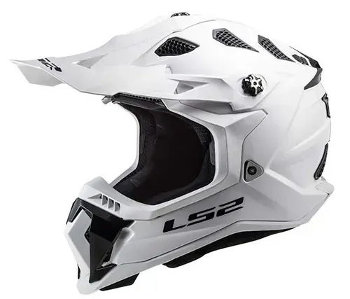 Мотошолом LS2 MX700 Subverter EVO Solid White S
