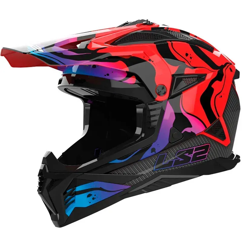 Мотошолом LS2 MX708 Fast 2 Wash Red L