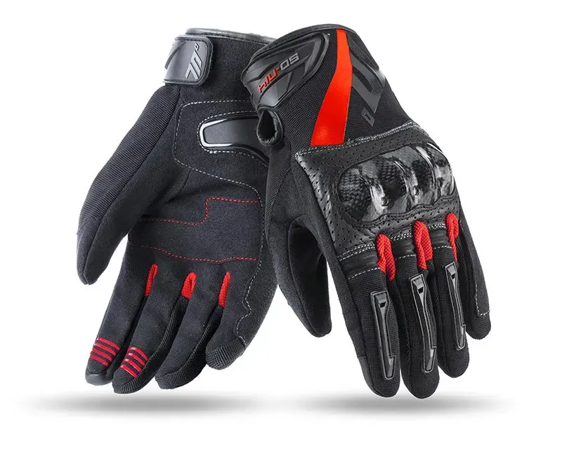 Моторукавички Seventy N14 Black Red L