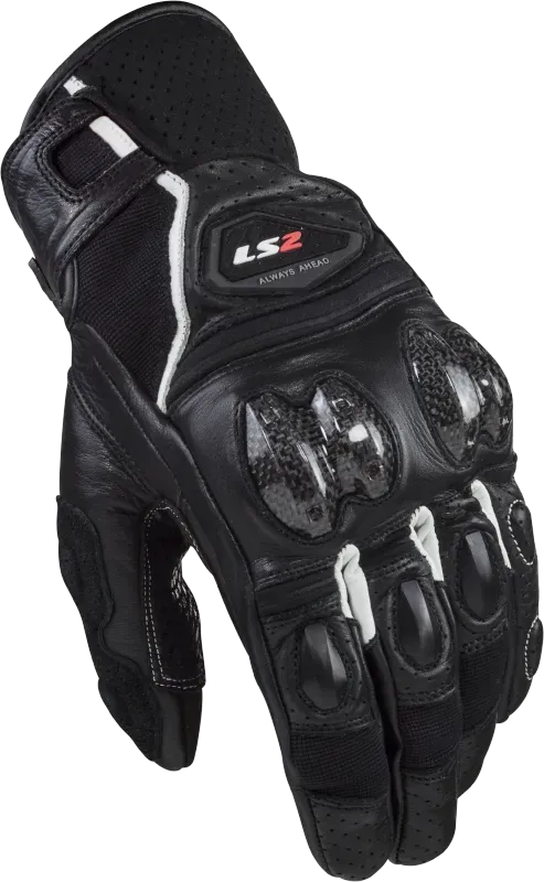 Моторукавички LS2 Spark 2 Black White M