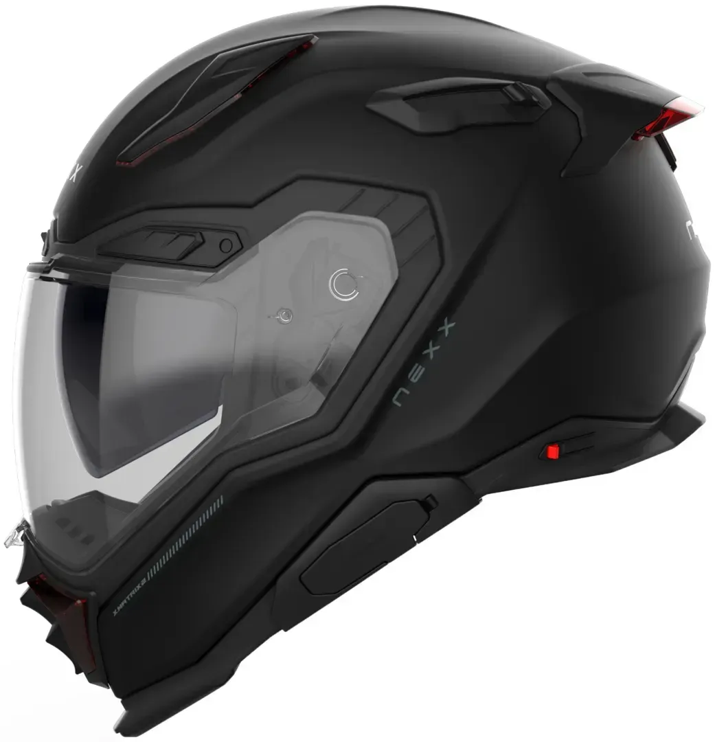 Мотошолом Nexx X.WST3 PLAIN BLACK MT L