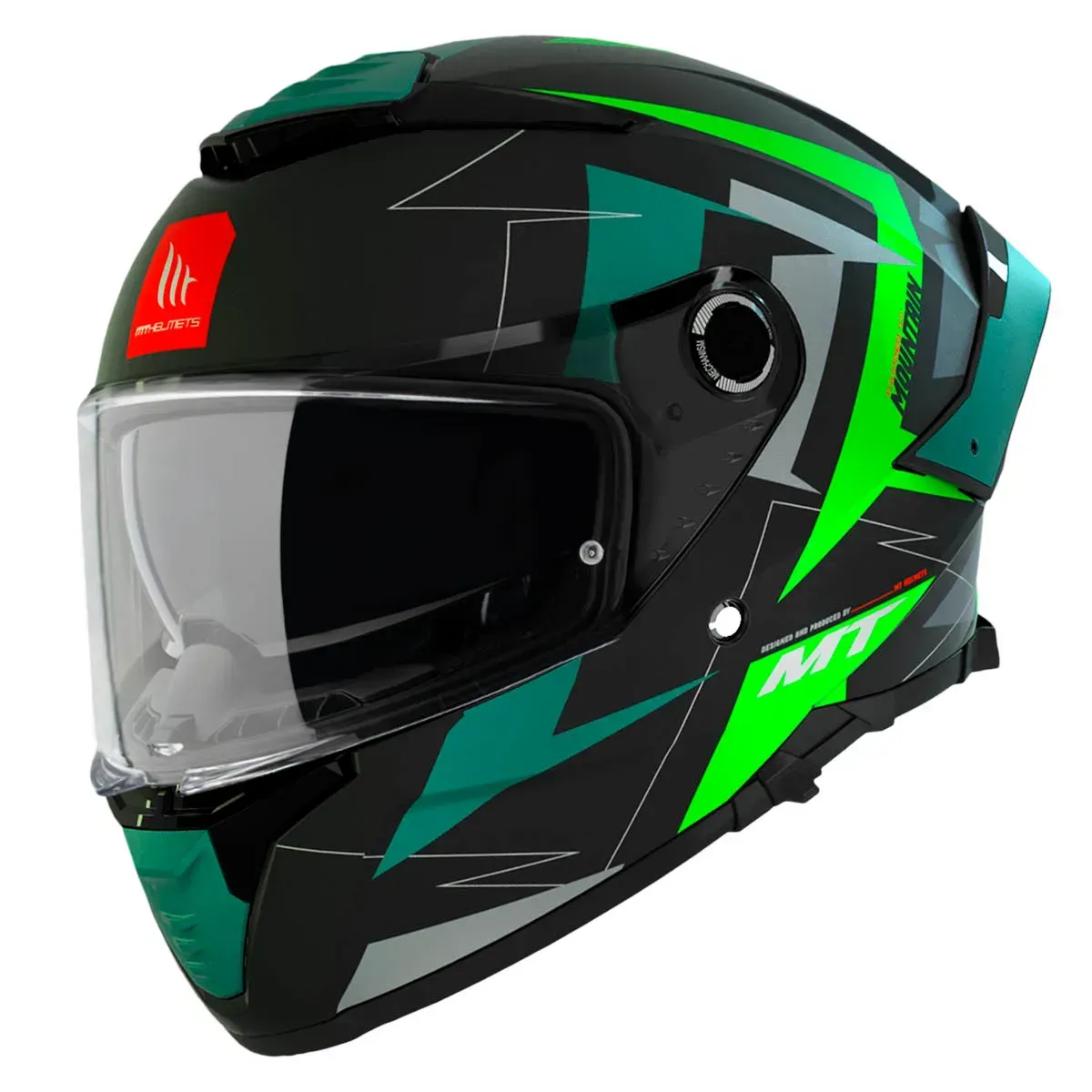 Мотошолом MT THUNDER 4 SV Mountain B6 Matt Green XS