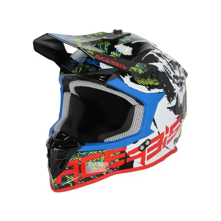 Мотошолом ACERBIS LINEAR 2206 white black L