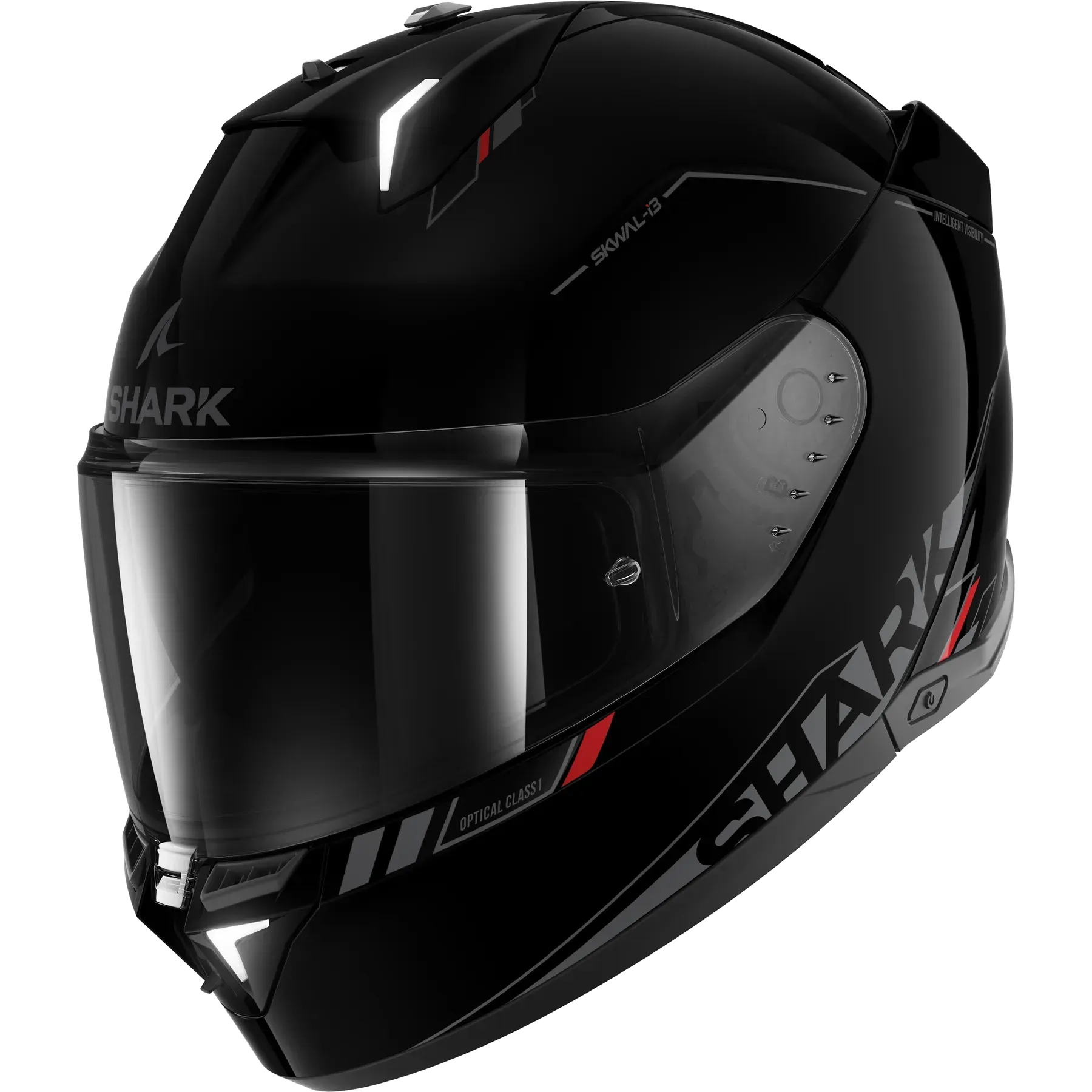Мотошолом Shark Skwal i3 Blank Black