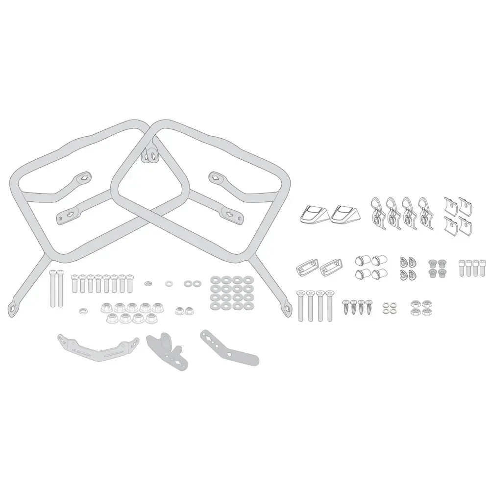 Кріплення бічних кофрів Shad 3P Honda NC750 X (21-22)