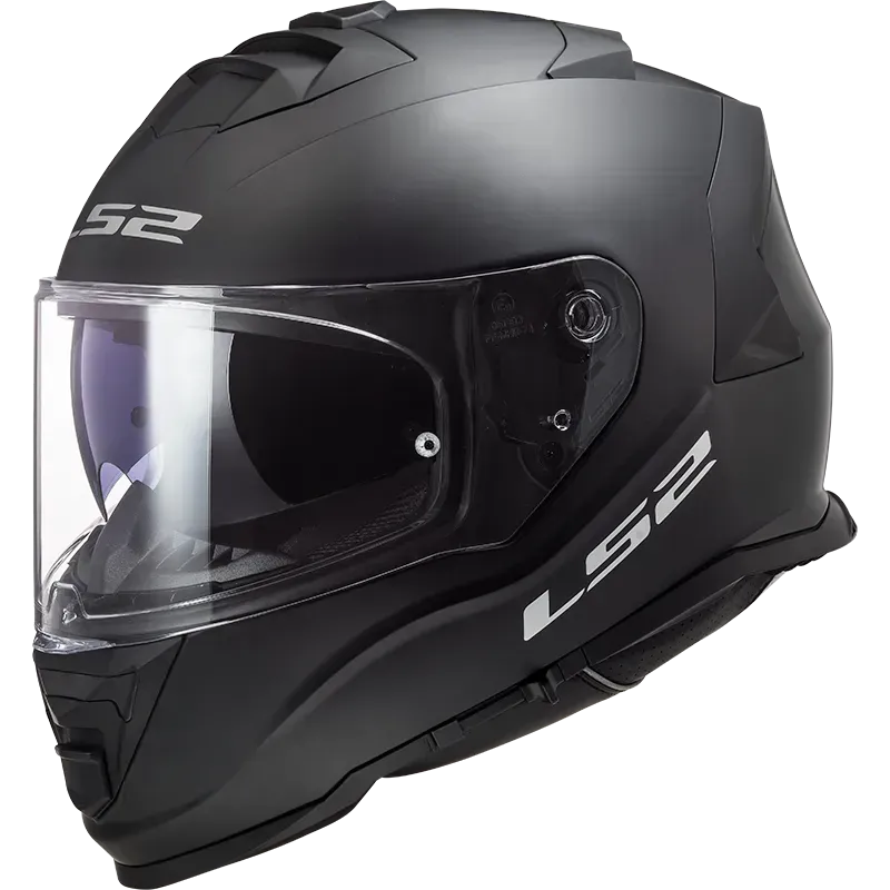 Мотошолом LS2 FF800 Storm 2 Solid Matt Black ECE2206 XS