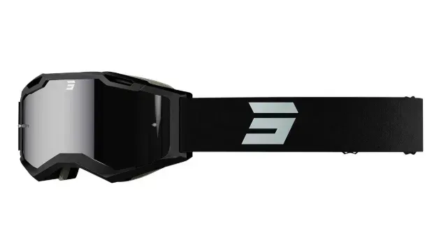 Маска кросова SHOT RACING IRIS BLACK Two lenses