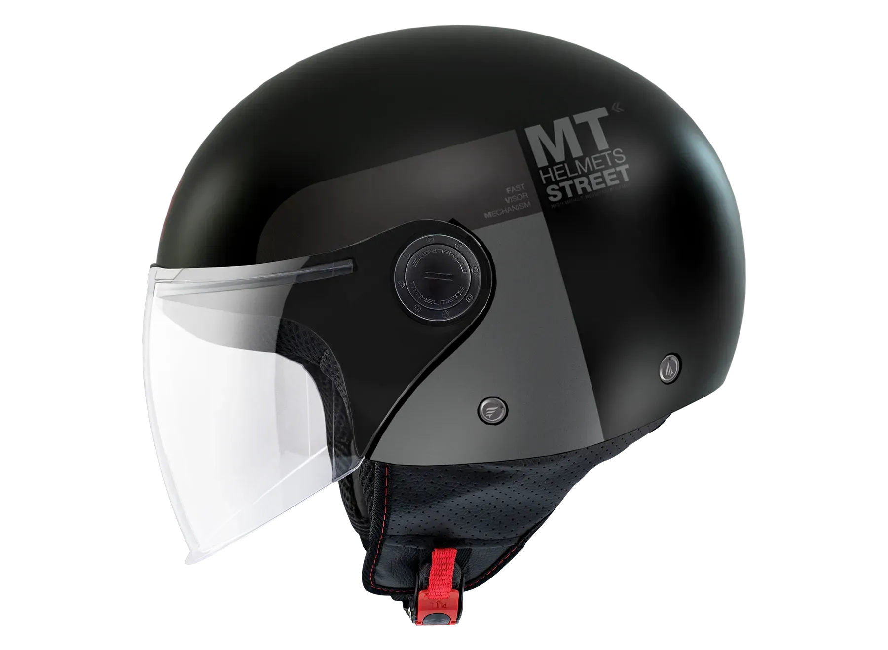 Мотошолом MT STREET S Inboard D2 Matt ECE2206 XS