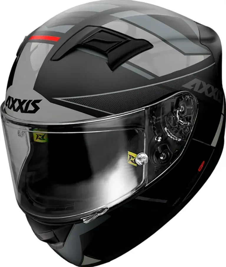 Мотошолом AXXIS RACER GP SV FIBER B2 MATT GRAY L