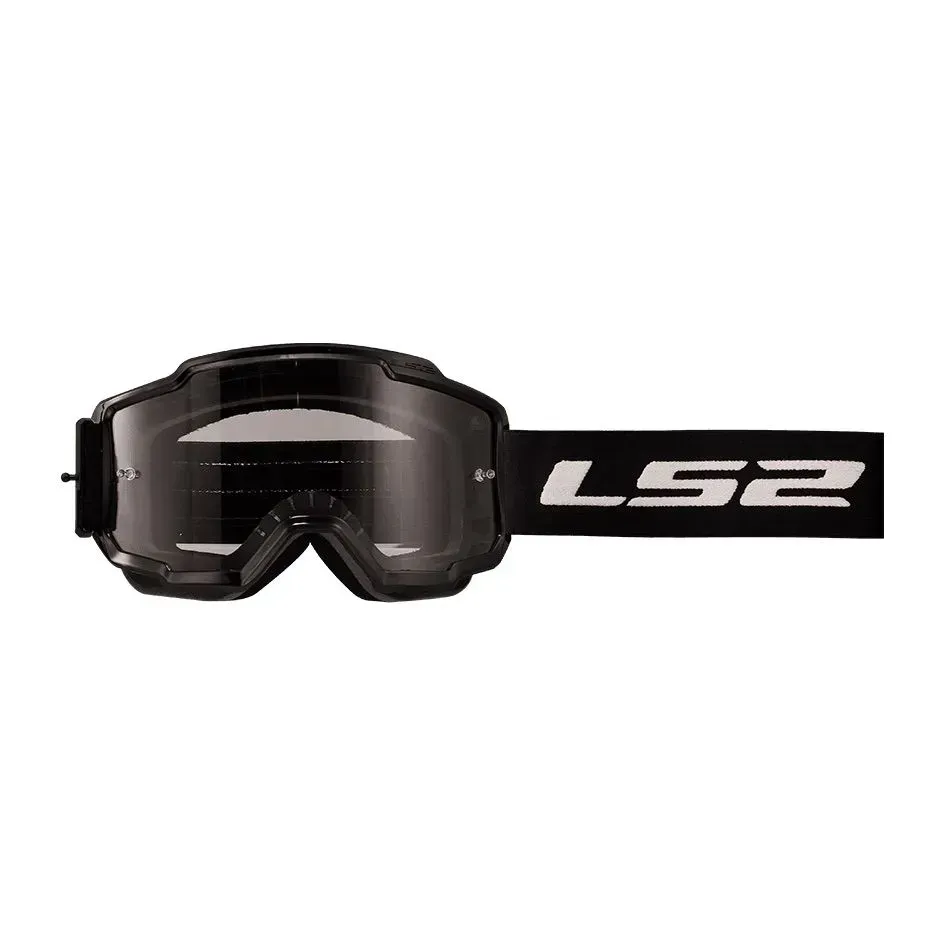 Маска кросова LS2 Charger Goggle Black With Clear Visor