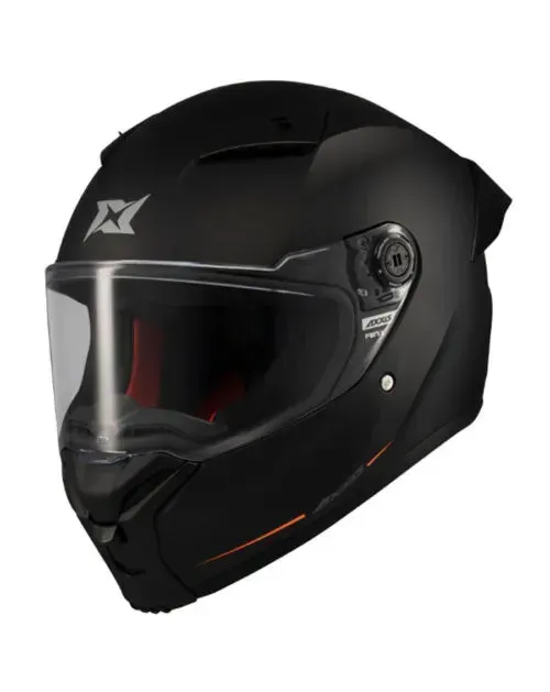 Мотошолом AXXIS FENIX SOLID A1 Matt Black L