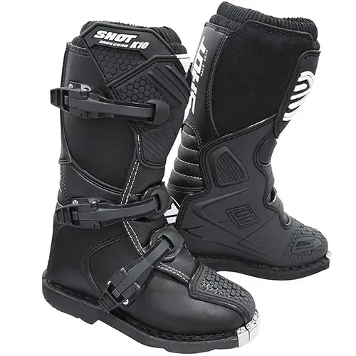 Моточеревики дитячі Shot K10 2.0 Kid Black 37