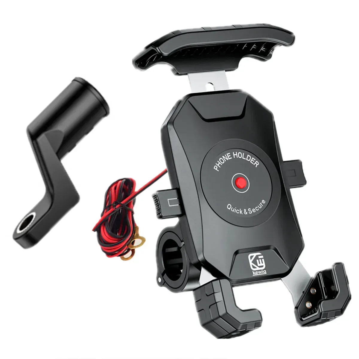 Тримач телефону R15W бездротова зарядка +USB-C M14-A1
